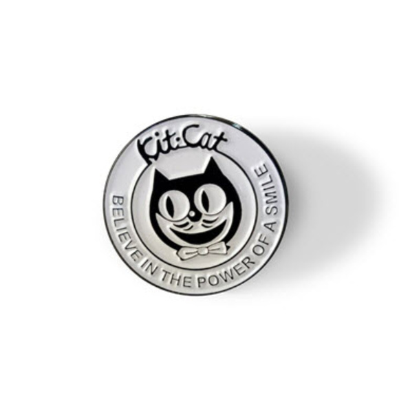 Kit-Cat Klock enamel pin kit cat clock - Picture 1 of 2